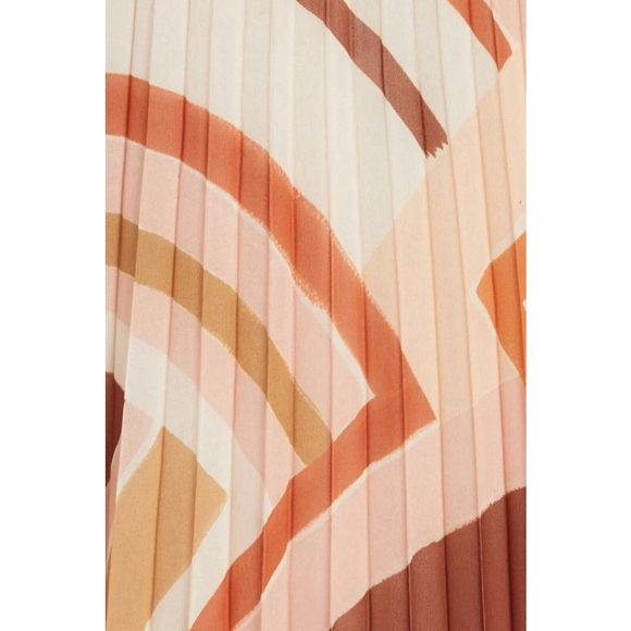 Lafayette 148 New York Jahira Pleated Midi Skirt Size 12 $798 - Picture 5 of 12